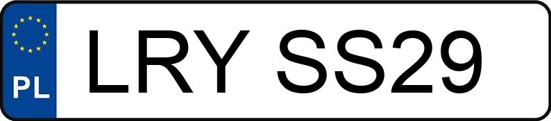 Numer rejestracyjny LRY SS29 posiada IVECO AS440STX/P - LRYSS29