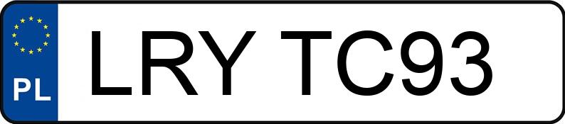Numer rejestracyjny LRY TC93 posiada VOLVO V90 2.0 D3 MR`17 E6 Kinetic Getr - LRYTC93