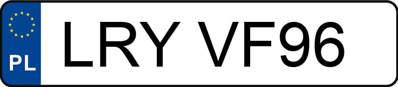 Numer rejestracyjny LRY VF96 posiada AUDI A4 Avant Quattro 3.0 TDi MR`05 E4 8E A4 Avant Quattro 3.0 TDi MR`05 E4 8E - LRYVF96