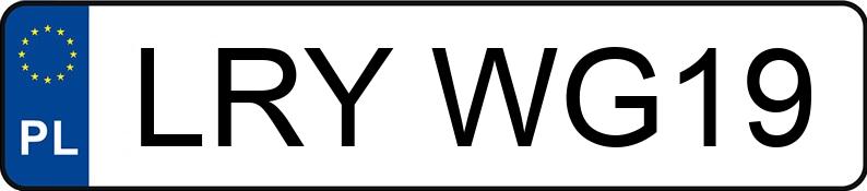 Numer rejestracyjny LRY WG19 posiada MERCEDES-BENZ CLS 350 CDI MR`11 E5 218 BlueEFFICIENCY - LRYWG19