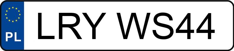 Numer rejestracyjny LRY WS44 posiada JAGUAR F-Type 2.0 MR`18 E6 F-Type 2.0 MR`18 E6 - LRYWS44