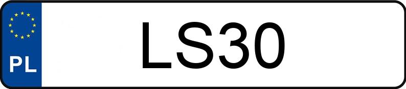 Numer rejestracyjny LS 30 posiada KIA Sportage 1.6 GDI MR`16 E6 S - LS30