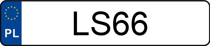 Numer rejestracyjny LS 66 posiada AUDI S4 Quattro 3.0 TFSI MR`12 E5 B8 S tronic - LS66