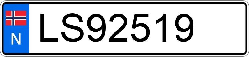 Numer rejestracyjny LS92519 posiada KIA ProCeed D73F11