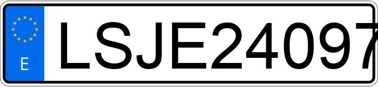 Numer rejestracyjny LSJE24097NS016325 posiada MG MARVEL R