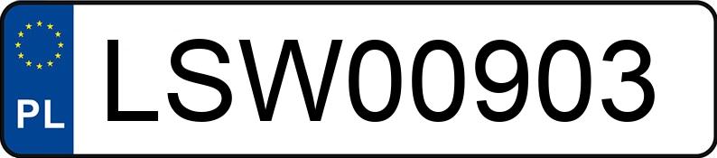 Numer rejestracyjny LSW 00903 posiada FSO-WARSZAWA 125P - LSW00903 Numer rejestracyjny LSW 00903 posiada FSO-WARSZAWA 125P - LSW00903