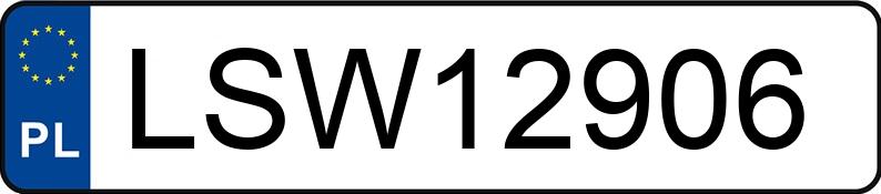 Numer rejestracyjny LSW 12906 posiada CITROEN Berlingo II 1.6 16V VTi MR`11 E5 1.9t Berlingo II 1.6 16V VTi MR`11 E5 1.9t - LSW12906