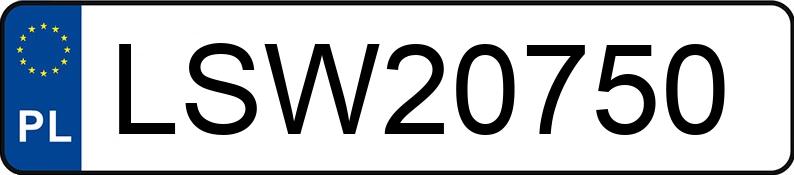 Numer rejestracyjny LSW 20750 posiada TOYOTA YARIS - LSW20750 Numer rejestracyjny LSW 20750 posiada TOYOTA YARIS - LSW20750