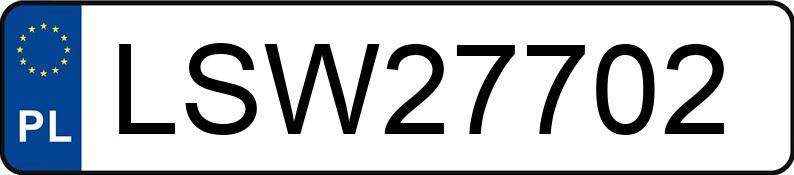 Le numéro d’enregistrement LSW 27702 a CITROEN Berlingo II 1.6 HDI Kat. MR`08 E4 1.9t Long Pack - LSW27702