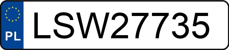 Numer rejestracyjny LSW 27735 posiada RENAULT Clio III 1.5 dCi MR`05 E4 Rip Curl - LSW27735