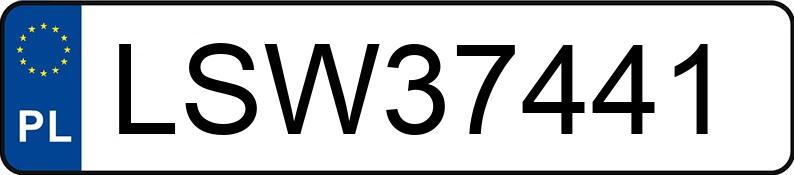 Numer rejestracyjny LSW 37441 posiada FIAT Doblo 1.4 MR`06 E4 Fresh - LSW37441