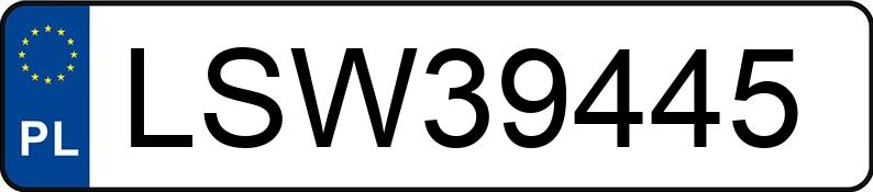 Numer rejestracyjny LSW 39445 posiada OPEL ASTRA - LSW39445 Numer rejestracyjny LSW 39445 posiada OPEL ASTRA - LSW39445