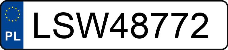 Numer rejestracyjny LSW 48772 posiada FIAT Seicento 0.9 Kat. S - LSW48772