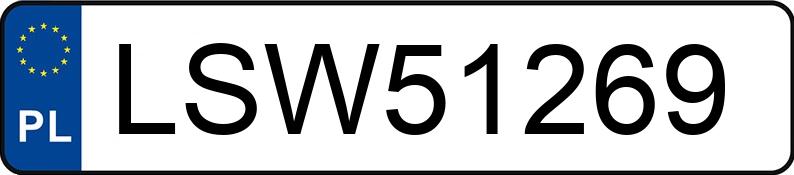 Registreringsnummeret LSW 51269 har ALFA ROMEO 159 S-wagon 2.4 JTDM-jet DPF MR`06 E4 939 Sportiva - LSW51269