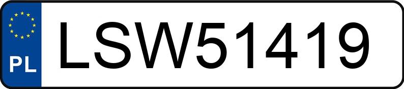 Numer rejestracyjny LSW 51419 posiada MERCEDES-BENZ GLK - LSW51419 Numer rejestracyjny LSW 51419 posiada MERCEDES-BENZ GLK - LSW51419