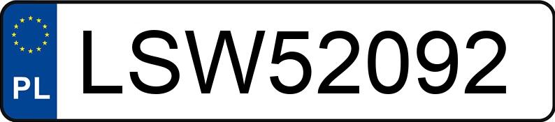 Numer rejestracyjny LSW 52092 posiada HONDA CIVIC - LSW52092 Numer rejestracyjny LSW 52092 posiada HONDA CIVIC - LSW52092