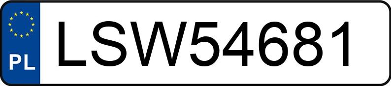 Numer rejestracyjny LSW 54681 posiada AUDI A8 Quattro 4.2 TDi DPF MR`14 E6 4H Lang Tiptronic - LSW54681