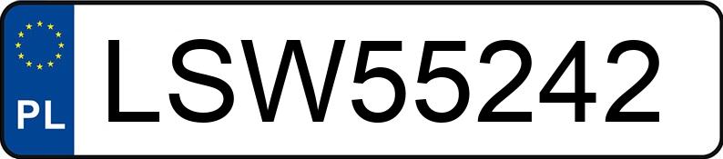 Numer rejestracyjny LSW55242 posiada IVECO 70C18H Daily MR`22 E6e 7.2t 70C18H Daily MR`22 E6e 7.2t