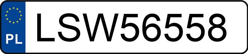 Numer rejestracyjny LSW 56558 posiada KIA Venga 1.6 MR`10 E5 L - LSW56558