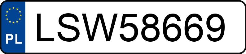 Registreringsnummeret LSW 58669 har FORD C-Max 1.8 MR`07 E4 Platinium X - LSW58669