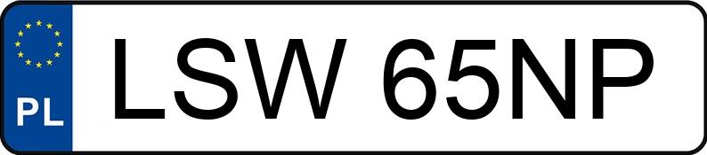 The registration number LSW 65NP has JAECOO Jaecoo 5 1.6 T-GDI MR`26 E6e Premium - LSW65NP
