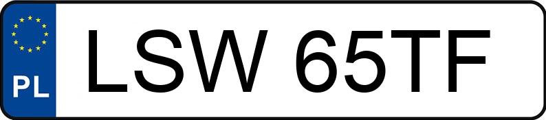 Numer rejestracyjny LSW 65TF posiada RENAULT 155-54 - LSW65TF