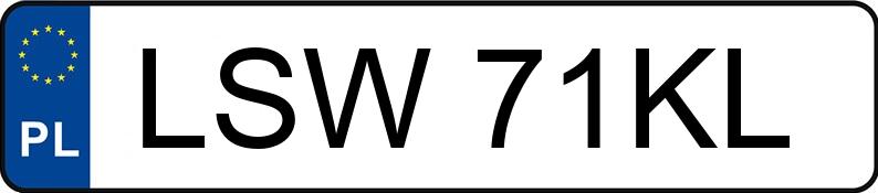 Numer rejestracyjny LSW 71KL posiada CITROEN C3 1.1 MR`06 E4 Magic - LSW71KL