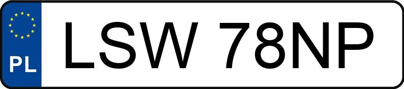 Numer rejestracyjny LSW 78NP posiada VOLVO S80 2.4 D MR`05 E4 Summum - LSW78NP Numer rejestracyjny LSW 78NP posiada VOLVO S80 2.4 D MR`05 E4 Summum - LSW78NP