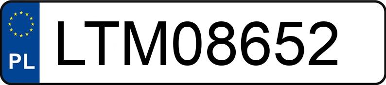 Numer rejestracyjny LTM 08652 posiada VOLKSWAGEN POLO - LTM08652