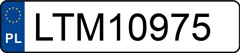 Numer rejestracyjny LTM 10975 posiada VOLKSWAGEN T4 - LTM10975