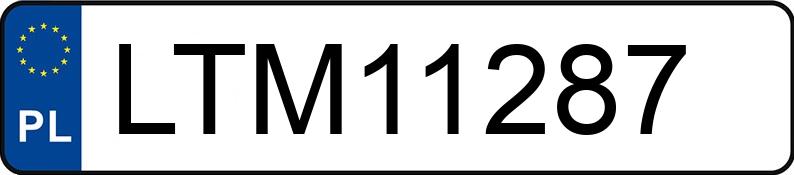 Numer rejestracyjny LTM 11287 posiada AUDI A4 - LTM11287 Numer rejestracyjny LTM 11287 posiada AUDI A4 - LTM11287