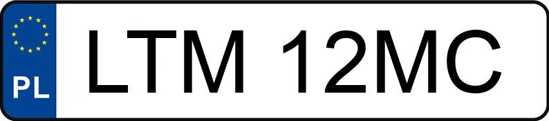 Numer rejestracyjny LTM 12MC posiada VOLKSWAGEN Vento 1.9 TD Kat. MR`92 CL - LTM12MC