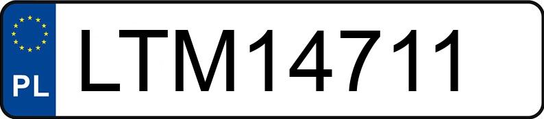 Numer rejestracyjny LTM 14711 posiada DAIMLERCHRYSLER A 170 CDI - LTM14711