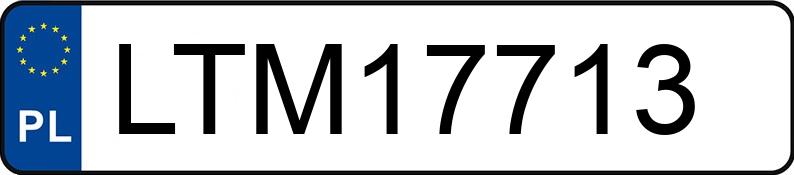 Numer rejestracyjny LTM 17713 posiada AUDI A4 1.9 TDI - LTM17713