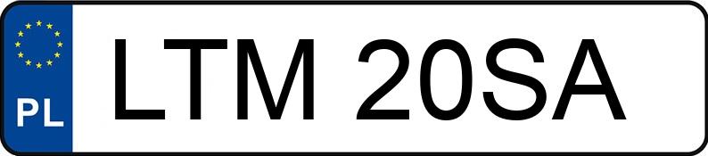 Numer rejestracyjny LTM 20SA posiada HONDA Accord 2.4i MR`03 E3 Executive Aut. - LTM20SA
