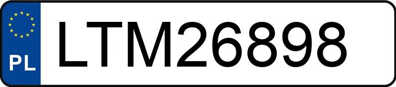 Numer rejestracyjny LTM 26898 posiada HONDA Accord 2.4 MR`08 E4 Executive - LTM26898