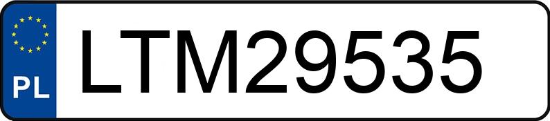 Numer rejestracyjny LTM 29535 posiada SKODA OCTAVIA COMBI - LTM29535