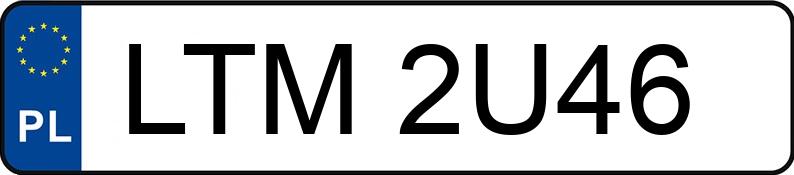 Numer rejestracyjny LTM 2U46 posiada ROMET MOTORS  HW50A - LTM2U46