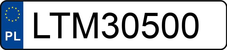 Numer rejestracyjny LTM 30500 posiada HYUNDAI I30 - LTM30500 Numer rejestracyjny LTM 30500 posiada HYUNDAI I30 - LTM30500