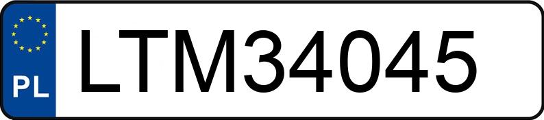 Numer rejestracyjny LTM 34045 posiada BMW 318i Kat. MR`98 E46 318i Kat. MR`98 E46 - LTM34045