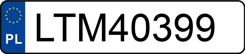 Numer rejestracyjny LTM 40399 posiada VOLVO V50 - LTM40399 Numer rejestracyjny LTM 40399 posiada VOLVO V50 - LTM40399