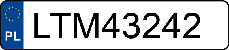 Numer rejestracyjny LTM 43242 posiada DAIMLERCHRYSLER PT CRUISER - LTM43242 Numer rejestracyjny LTM 43242 posiada DAIMLERCHRYSLER PT CRUISER - LTM43242