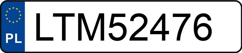 Numer rejestracyjny LTM 52476 posiada FORD Mondeo 2.0 TDCi MR`07 E4 Titanium - LTM52476