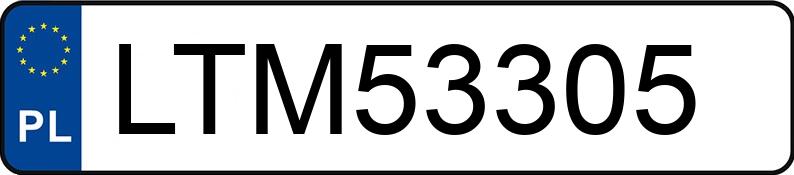 Numer rejestracyjny LTM 53305 posiada SKODA Superb II 1.6 TDI-CR MR`08 E5 Platinum - LTM53305