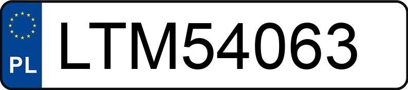 Numer rejestracyjny LTM 54063 posiada FORD MONDEO - LTM54063 Numer rejestracyjny LTM 54063 posiada FORD MONDEO - LTM54063