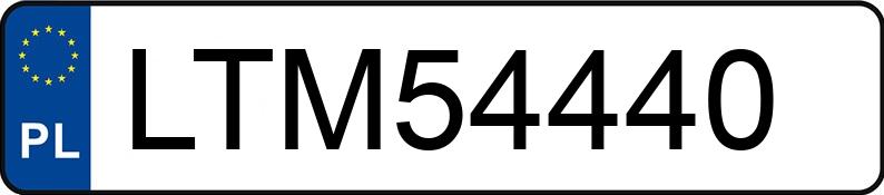 Numer rejestracyjny LTM 54440 posiada AUDI A4 Avant 1.8 Kat. MR`00 E3 8E T - LTM54440