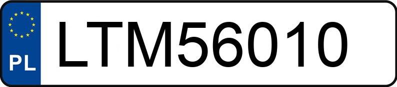 Numer rejestracyjny LTM 56010 posiada AUDI A4 Avant 1.8 Kat. MR`00 E3 8E T - LTM56010
