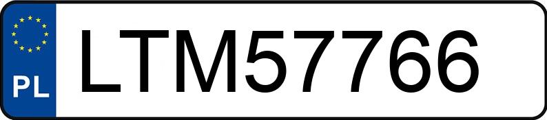 Numer rejestracyjny LTM 57766 posiada BMW 530 Diesel MR`16 E6 G30 xDrive Steptronic - LTM57766