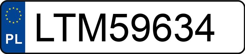 Numer rejestracyjny LTM 59634 posiada VOLKSWAGEN Tiguan NF 2.0 Diesel MR`16 E6 Tour SCR - LTM59634