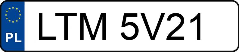 Numer rejestracyjny LTM 5V21 posiada HONDA Enduro do 600 ccm XL 125 - LTM5V21